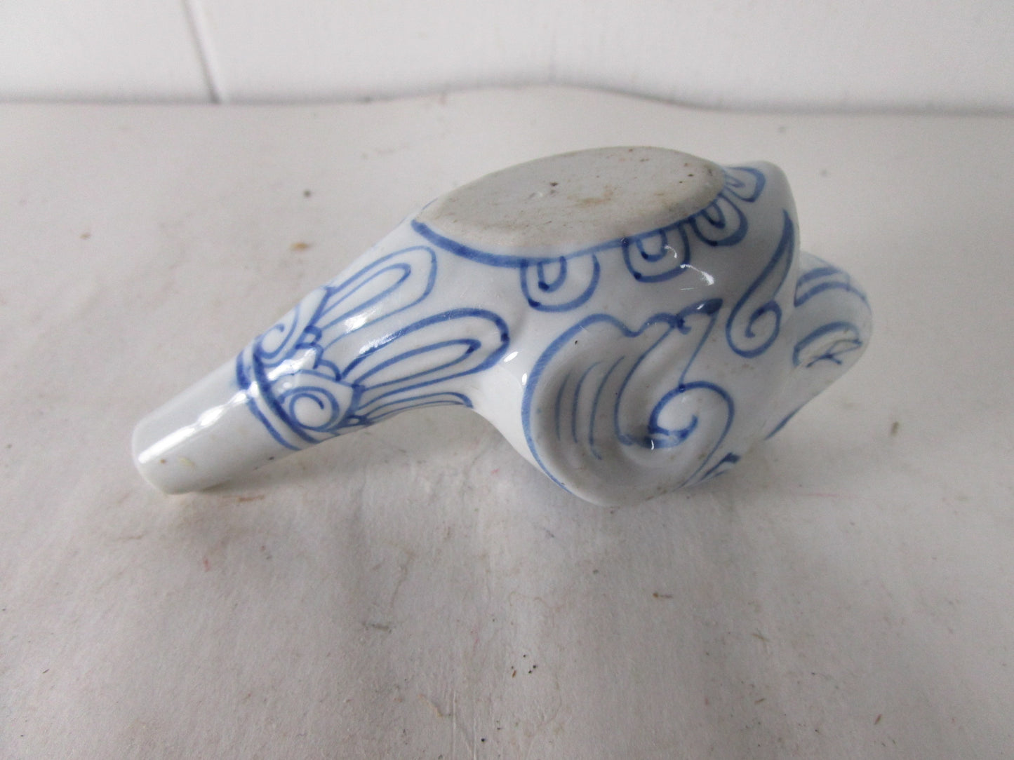 Vintage Porcelain Elephant Head Pipe